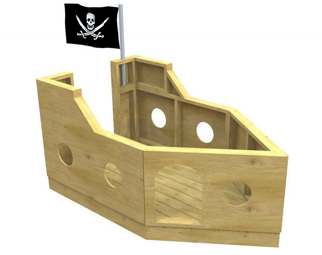 Игровой модуль TORUDA WOOD Пиратский корабль Павлуши